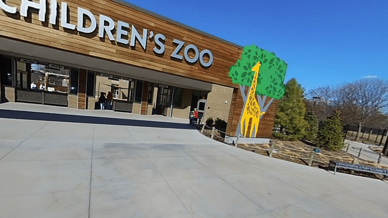 Entrance to Lincoln Children's Zoo Porter Ridge, NE